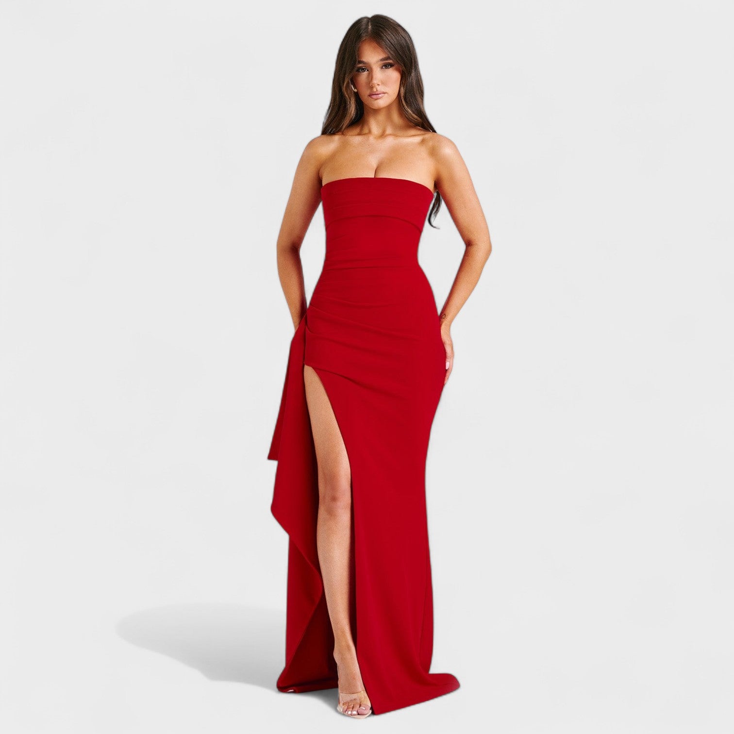 Abito Maxi Zafira Elegante per Occasioni Speciali