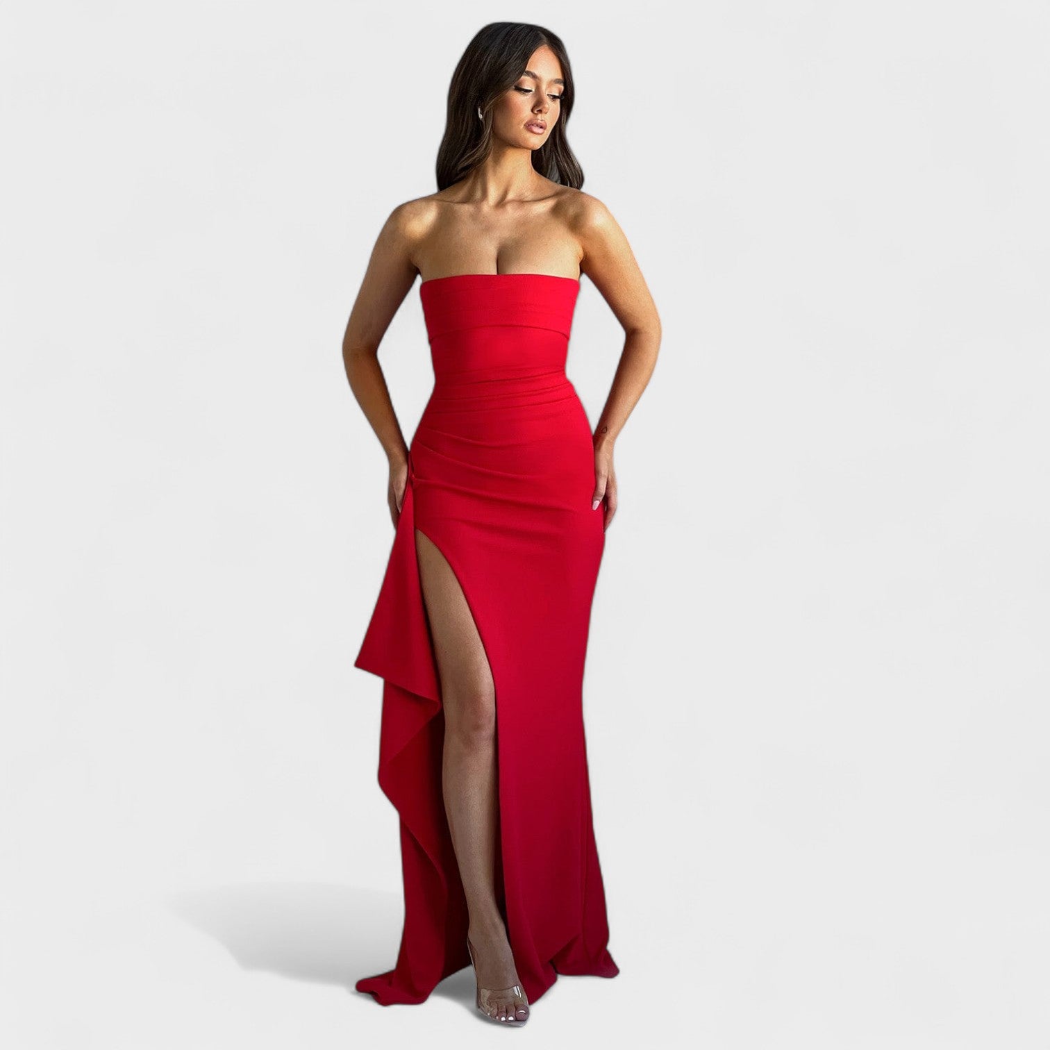 Abito Maxi Zafira Elegante per Occasioni Speciali